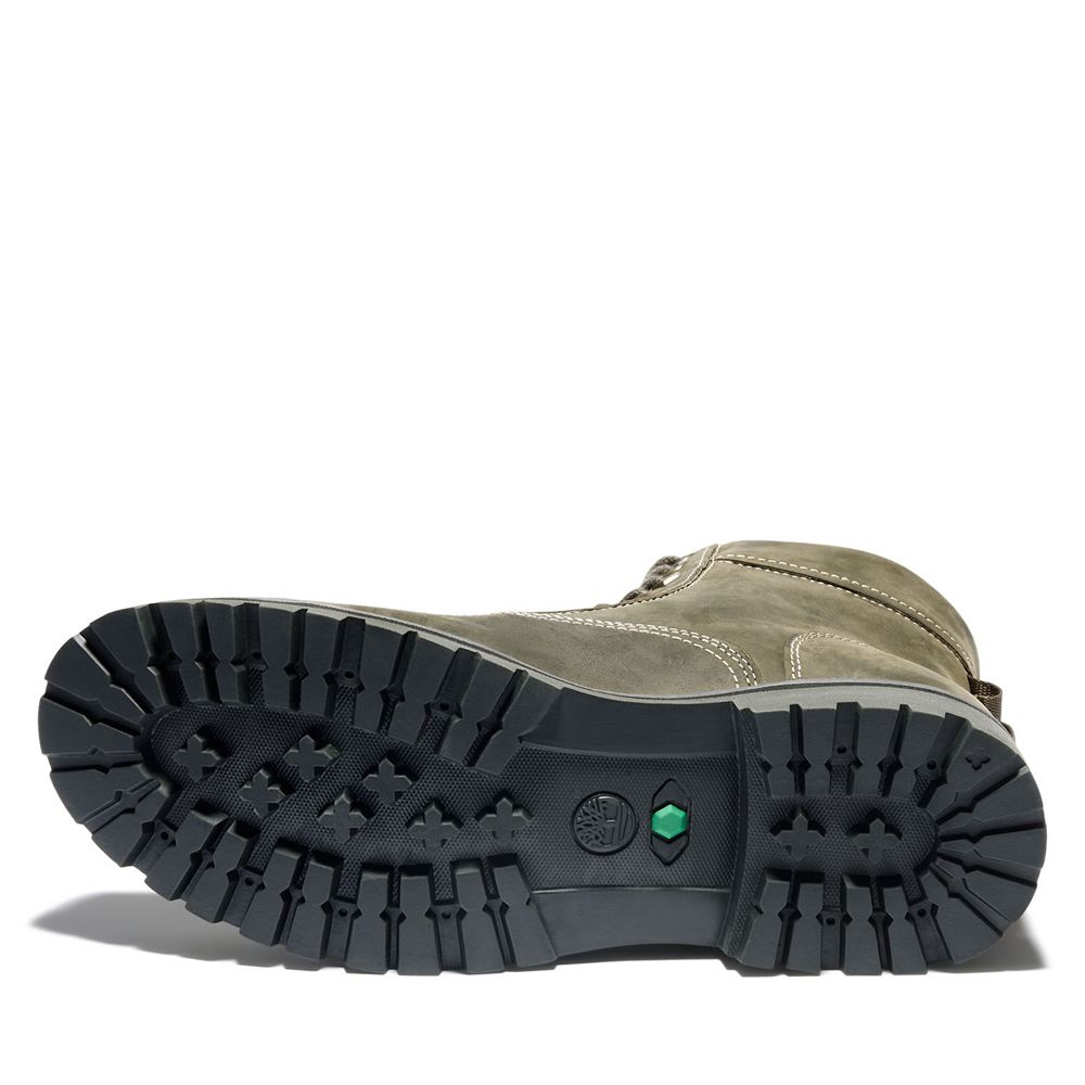 Timberland Mens 6-Inch Boots Rugged Waterproof II - Olive - India MS0735961